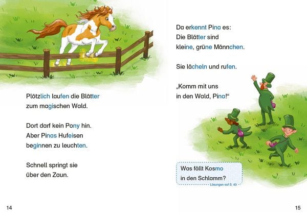 Produktbild: Hufeisen-Zauber &ndash; Pony Pina und der Gl&uuml;cks-Kobold
