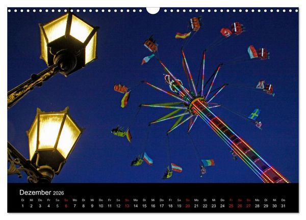 Produktbild: Jahrmarkt 2026 (Wandkalender 2026 DIN A3 quer), CALVENDO Monatskalender
