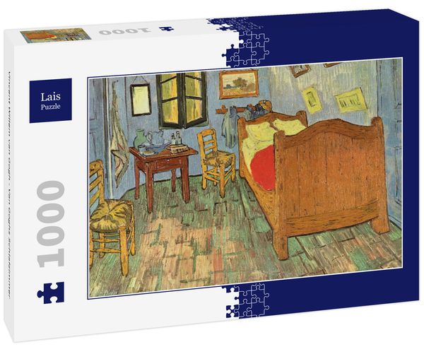 Produktbild: Lais Puzzle Vincent Willem van Gogh - Van Goghs Schlafzimmer 1000 Teile