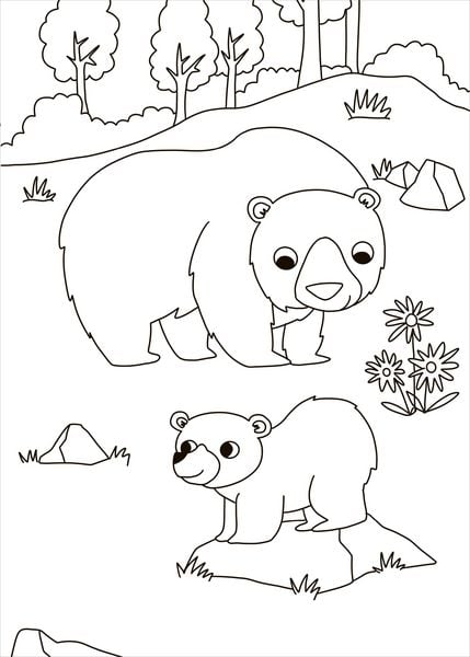 Produktbild: Schraffur-Malbuch. Zootiere