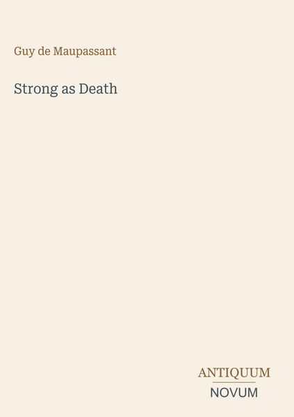 Produktbild: Strong as Death