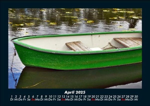 Produktbild: Bootskalender 2025 Fotokalender DIN A5