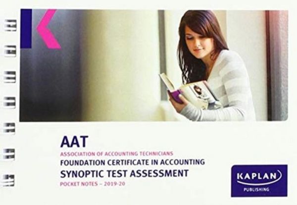 Produktbild: Foundation Certificate in Accounting Synoptic Test Assessment - Pocket Notes