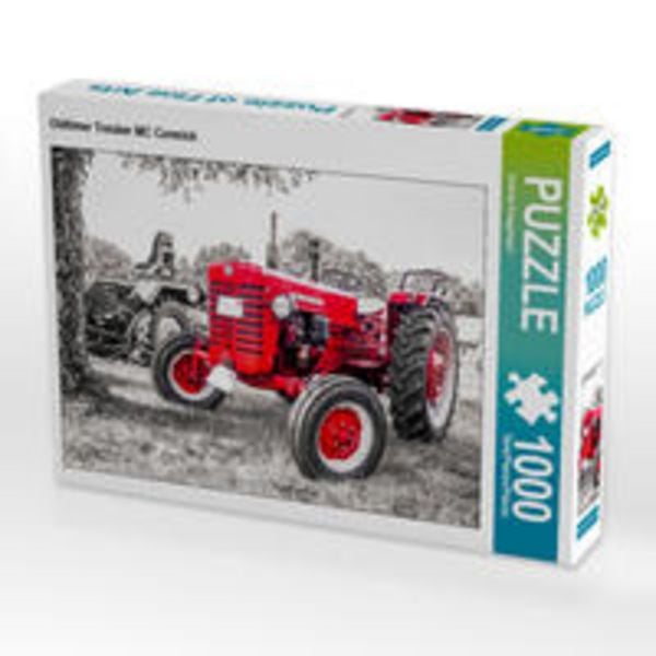 CALVENDO Puzzle Oldtimer Trecker MC Cormick | 1000 Teile Lege-Größe 64x48cm Foto-Puzzle für glückliche Stunden