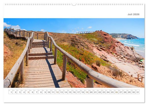 Produktbild: Portugal - Traumk&uuml;ste Costa Vicentina und Lagos (Wandkalender 2026 DIN A2 quer), CALVENDO Monatskalender
