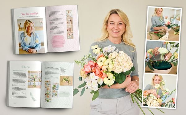 Produktbild: Deine DIY-Traumhochzeit: Von Boho bis Klassik - Zauberhafte Floristik-Ideen f&uuml;r jeden Stil und jedes Budget