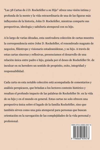 Produktbild: Las 38 cartas de J.D. Rockefeller a su hijo