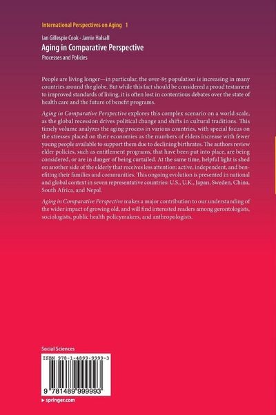 Produktbild: Aging in Comparative Perspective