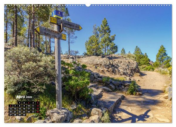 Produktbild: Auf Schusters Rappen... Gran Canaria (Wandkalender 2026 DIN A2 quer), CALVENDO Monatskalender