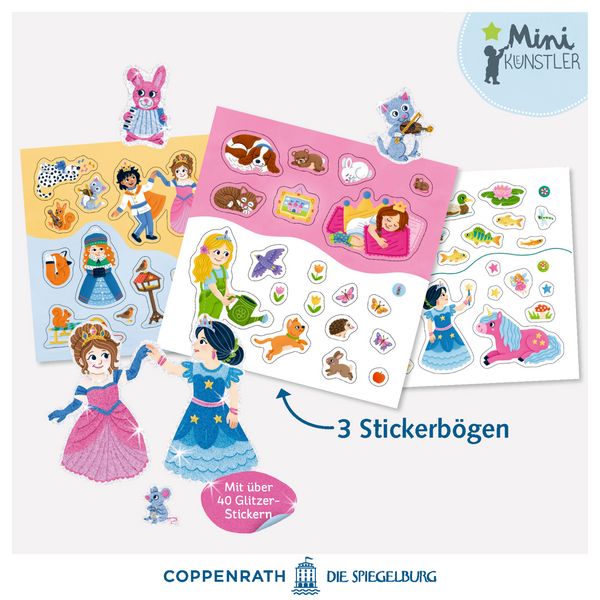 Produktbild: Meine Mini-Stickerwelt - Glitzer-Prinzessin