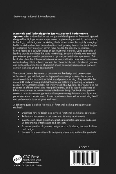 Produktbild: Materials and Technology for Sportswear and Performance Apparel