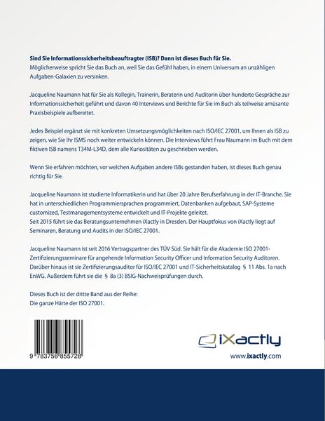 Produktbild: Ihr Untergang als Informationssicherheitsbeauftragter (ISB)