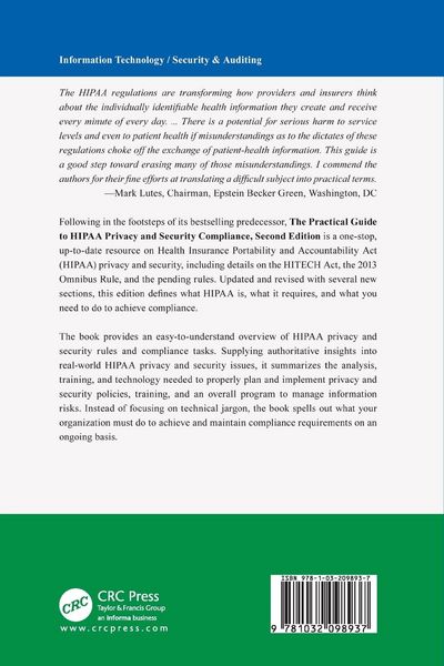 Produktbild: The Practical Guide to HIPAA Privacy and Security Compliance