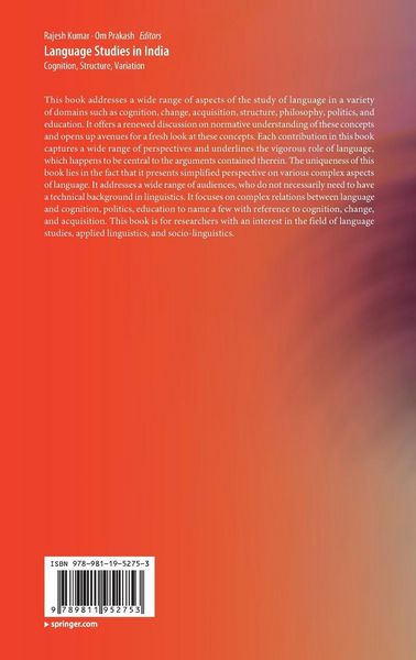 Produktbild: Language Studies in India