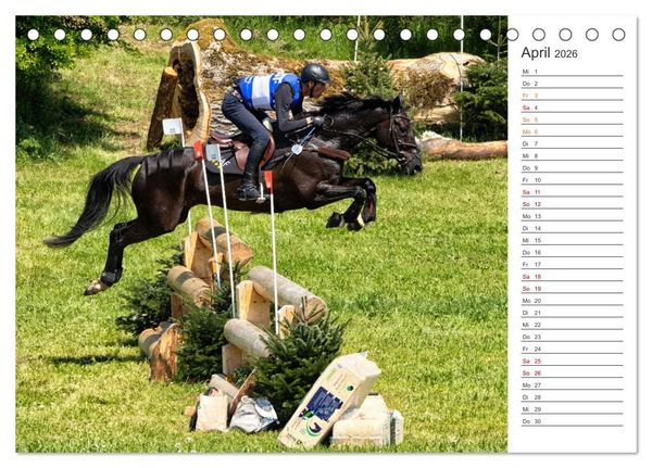 Produktbild: Die Buschreiter (Tischkalender 2026 DIN A5 quer), CALVENDO Monatskalender