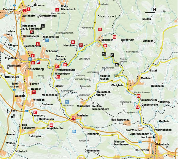 Produktbild: Erlebnis-Wanderungen in und um Heidelberg