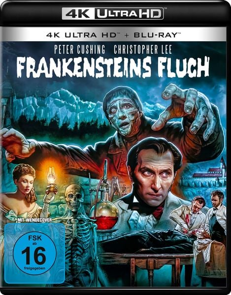 Produktbild: Frankensteins Fluch (4K Ultra HD) (+ Blu-ray)