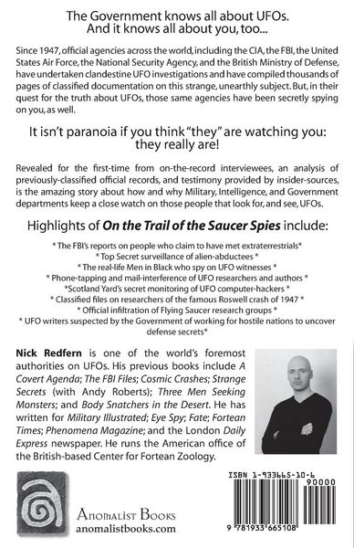 Produktbild: On the Trail of the Saucer Spies