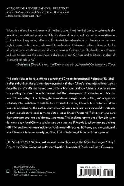 Produktbild: Rise of China and Chinese International Relations Scholarship