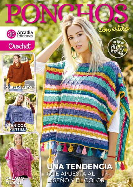 Produktbild: Crochet Ponchos con estilo