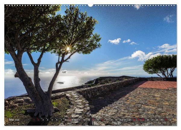 Produktbild: La Isla de La Gomera - Wilde Sch&ouml;nheit im Atlantik (hochwertiger Premium Wandkalender 2026 DIN A2 quer), Kunstdruck in Hochglanz