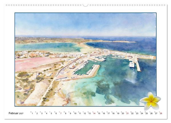 Produktbild: Karibisches Flair auf Formentera (Wandkalender 2027 DIN A2 quer), CALVENDO Monatskalender