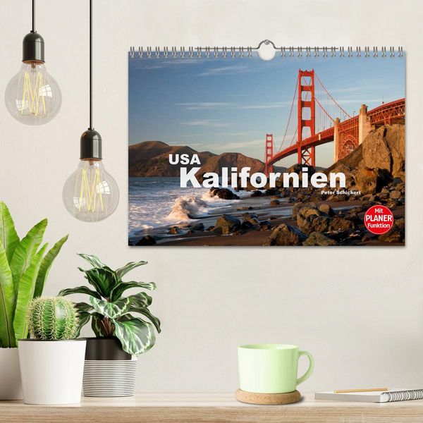 Produktbild: Kalifornien USA (Wandkalender 2026 DIN A4 quer), CALVENDO Monatskalender