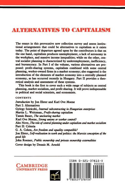 Produktbild: Alternatives to Capitalism