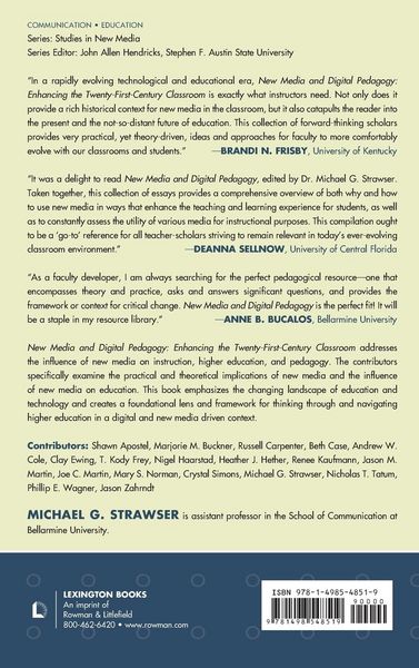 Produktbild: New Media and Digital Pedagogy