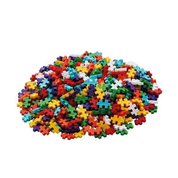 Produktbild: PLUS PLUS - 600 Kreativ Bausteine Regenbogen
