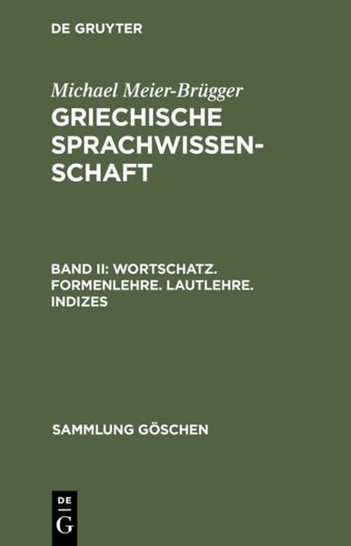 Produktbild: Wortschatz. Formenlehre. Lautlehre. Indizes