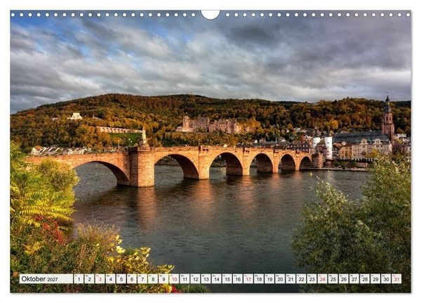 Produktbild: Heidelberg - Die romantische Stadt am Fluss (Wandkalender 2027 DIN A3 quer), CALVENDO Monatskalender