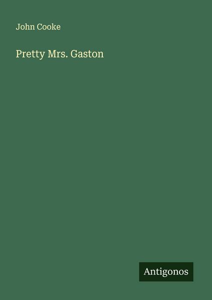 Produktbild: Pretty Mrs. Gaston
