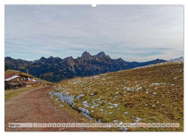 Produktbild: Herbst im Tannheimer Tal - Impressionen von Schattwald bis Nesselw&auml;ngle (Wandkalender 2026 DIN A2 quer), CALVENDO Monatskalender