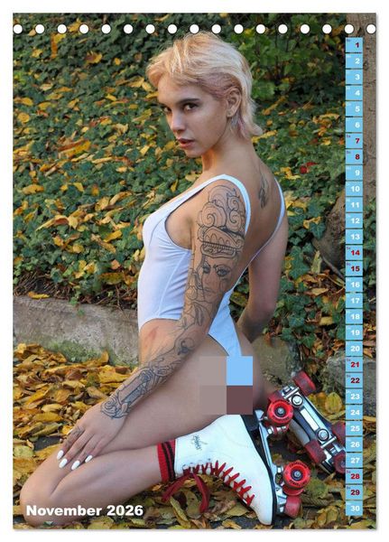 Produktbild: Living Doll - Fetish Flexi Girls (Tischkalender 2026 DIN A5 hoch), CALVENDO Monatskalender
