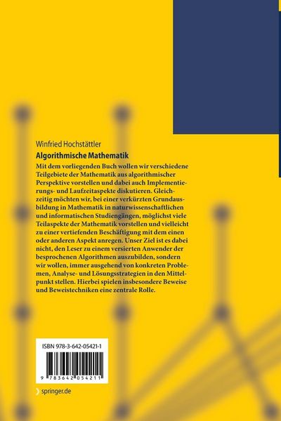 Produktbild: Algorithmische Mathematik