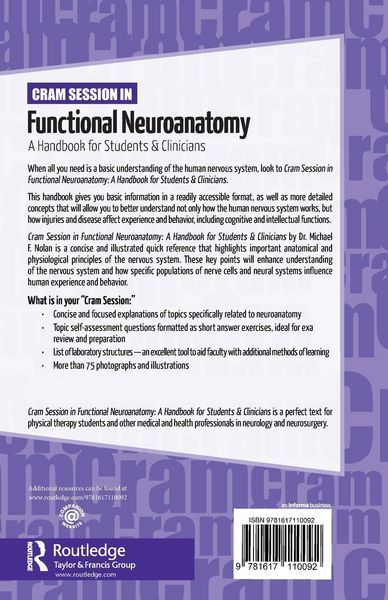 Produktbild: Cram Session in Functional Neuroanatomy