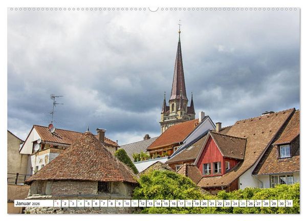 Produktbild: Radolfzell - schmucke Stadt am Bodensee (hochwertiger Premium Wandkalender 2026 DIN A2 quer), Kunstdruck in Hochglanz