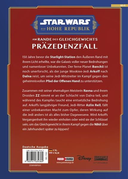 Produktbild: Star Wars: Die Hohe Republik - Am Rande des Gleichgewichts (Manga): Präzedenzfall