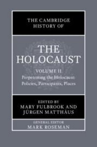 Produktbild: The Cambridge History of the Holocaust