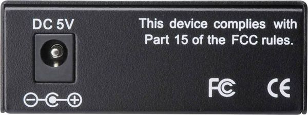 Produktbild: Digitus DN-82010-1 LAN, ST Simplex Netzwerk-Medienkonverter 100MBit/s