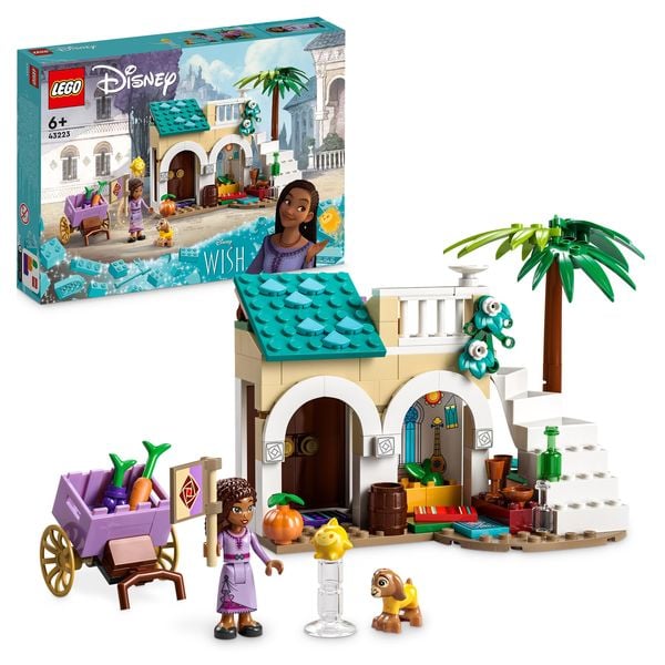 LEGO Disney Wish 43223 Asha in der Stadt Rosas, Set zum Film mit Figuren