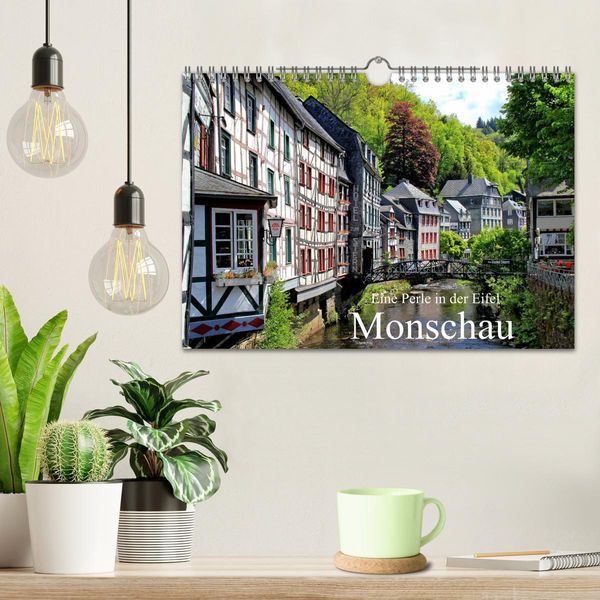 Produktbild: Eine Perle in der Eifel - Monschau (Wandkalender 2026 DIN A4 quer), CALVENDO Monatskalender