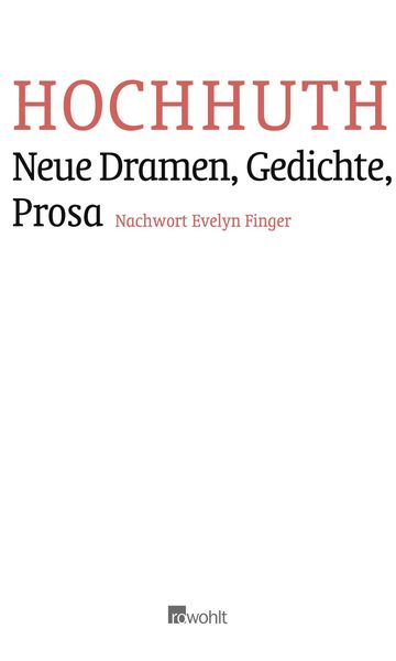 Produktbild: Neue Dramen, Gedichte, Prosa