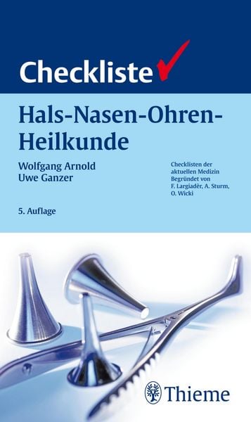 Produktbild: Checkliste Hals-Nasen-Ohren-Heilkunde