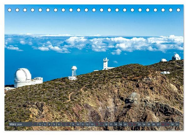 Produktbild: La Palma - Gr&uuml;ne Trauminsel im Atlantik (Tischkalender 2026 DIN A5 quer), CALVENDO Monatskalender