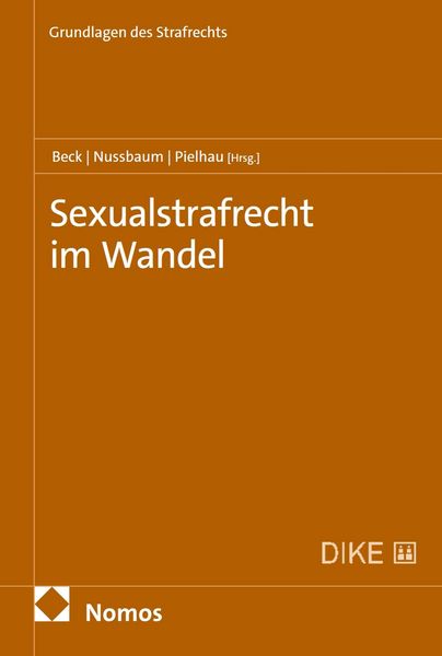 Produktbild: Sexualstrafrecht im Wandel
