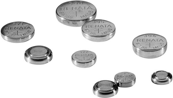 Produktbild: Renata Knopfzelle 301 1.55V 1 St. 130 mAh Silberoxid