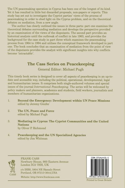 Produktbild: Mediating in Cyprus