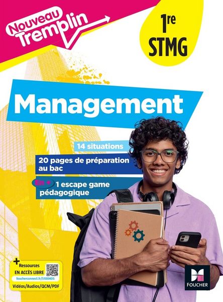 Produktbild: Nouveau tremplin management 1re